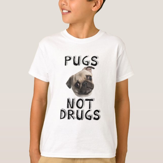 Camiseta drogas de los barros amasados no (Anverso)