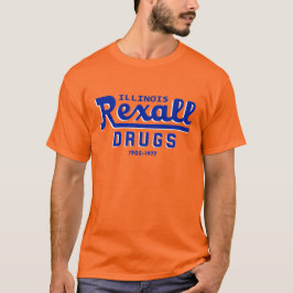 Camiseta Drogas rexall de Illinois - 1903-1977