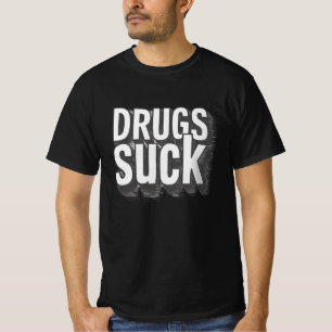 Camiseta Drogas Suck