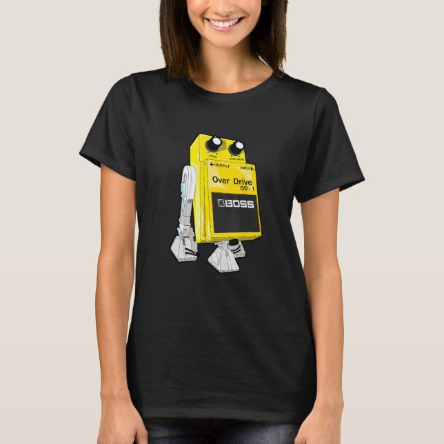 Camiseta Droid pedal - guital pedal droid (Anverso)