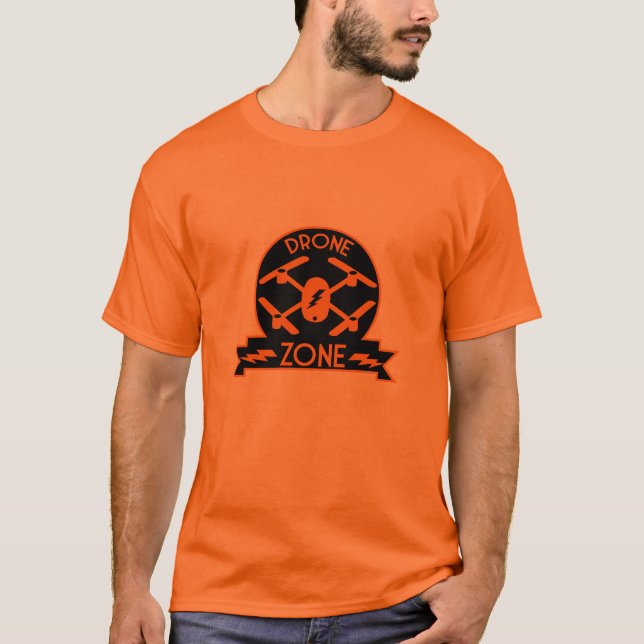 Camiseta Dron de Hobbysta | Piloto de drones | Fotografía | (Anverso)