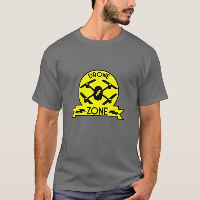 Camiseta Dron de Hobbysta | Piloto de drones | Fotografía | (Anverso)