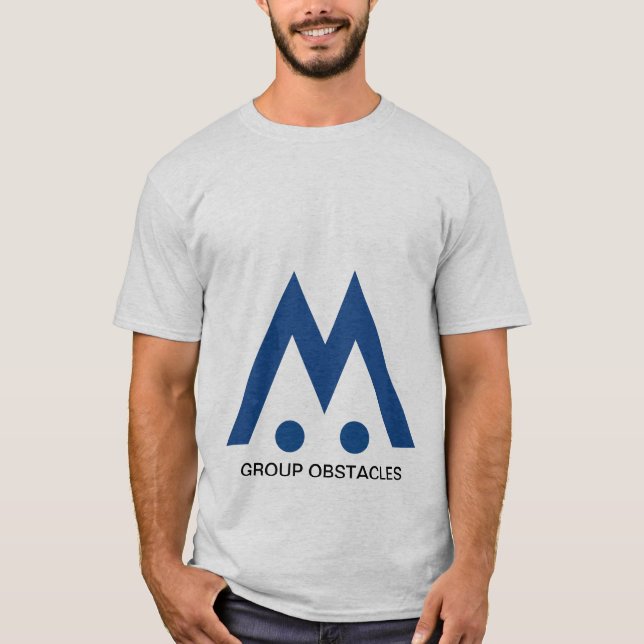 Camiseta Dron de obstáculos de grupo de cartas aeronáuticas (Anverso)