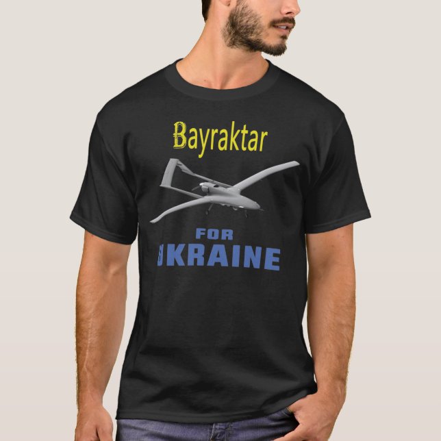 Camiseta Dron turco de Bayraktar (Anverso)