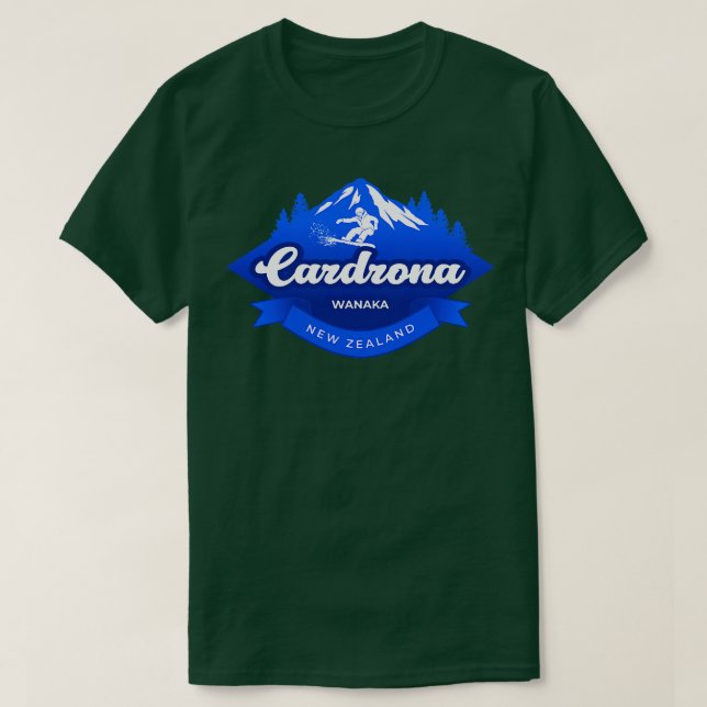 Camiseta drona Wanaka Nueva Zelanda (Diseño del anverso)