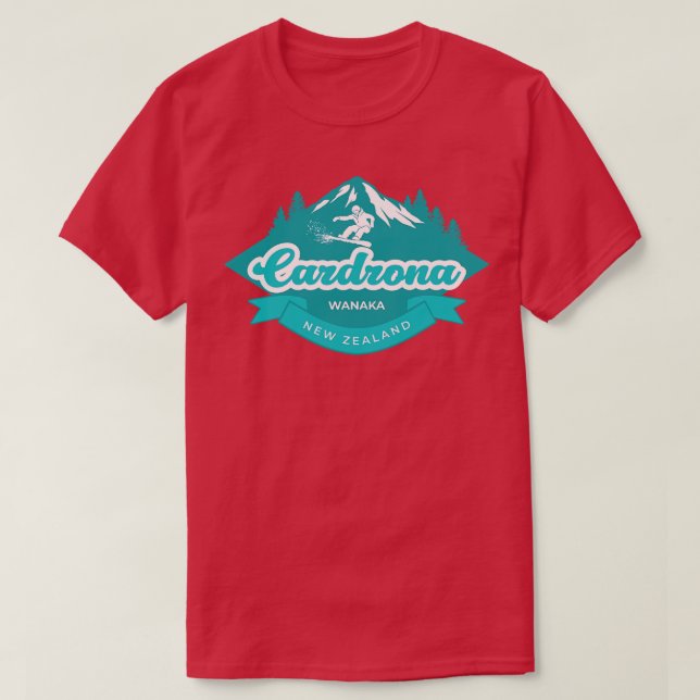 Camiseta drona Wanaka Nueva Zelanda 2 (Diseño del anverso)