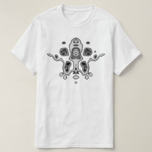 Camiseta Drone alienígena biomecánico / calamar alienígena 