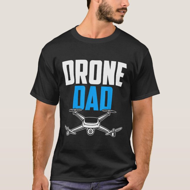 Camiseta Drone Dad Drone (Anverso)