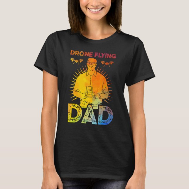 Camiseta Drone Flying Dad (Anverso)