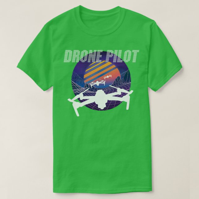 Camiseta Drone Pilot Fpv Racer (Diseño del anverso)
