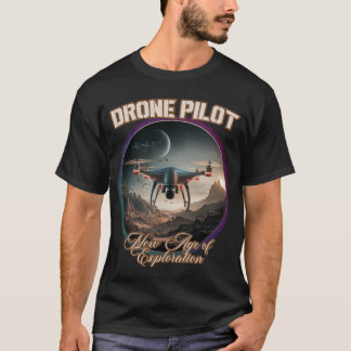 Camiseta DRONE PILOT nueva era de exploración