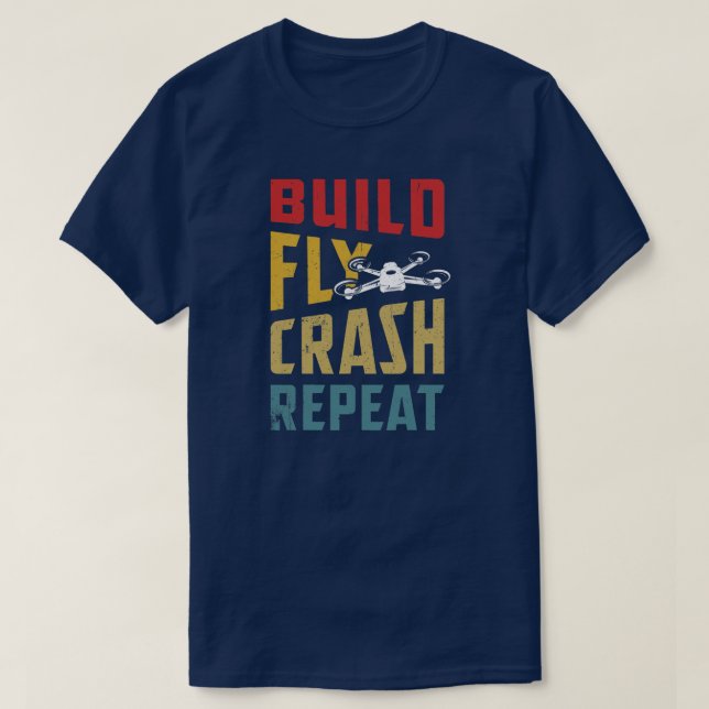 Camiseta Drone s For Men Kids FPV Pilot Multicopter Boy  (Diseño del anverso)
