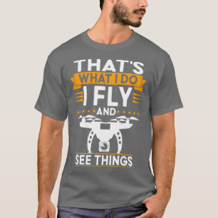 Camiseta Drones Piloto de Drones Amantes De Drones Rc Quadc