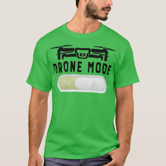 Camiseta Drones piloto de drones El abuelo Gira el modo de