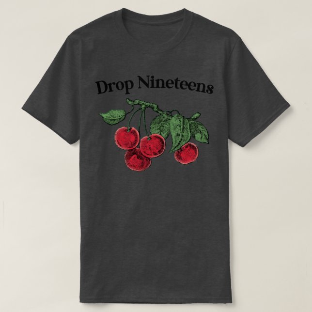 Camiseta Drop Nineteens (Diseño del anverso)