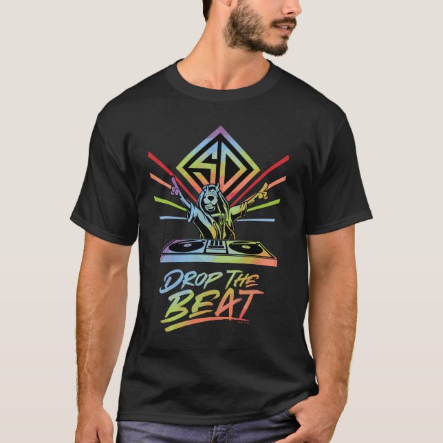 Camiseta Drop the Beat: DJ Scooby-Doo (Anverso)