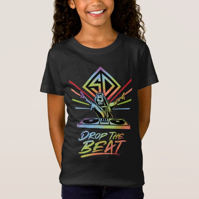 Camiseta Drop the Beat: DJ Scooby-Doo (Anverso)