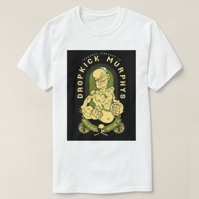 Camiseta Dropkick art Dropkick Popeye Dropkick Blues (Diseño del anverso)