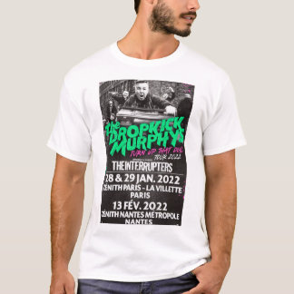 Camiseta Dropkick Murphys retro vintage