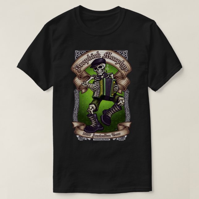 CAMISETA DROPKICK MURPHYSS (Diseño del anverso)
