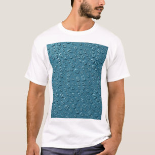 Camiseta Droplets digitales Grabado en relieve sobre la sup
