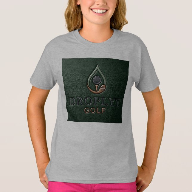 Camiseta Droplyt Golf Heritage Verde  (Anverso)