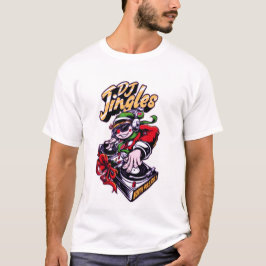 Camiseta Droppin' Beats with Jingles: Diseño de DJ