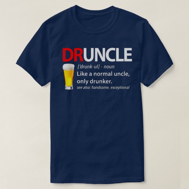 Camiseta DRtío Beer (Diseño del anverso)