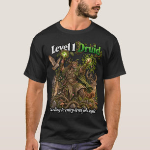 Camiseta Druida de Nivel Inicial