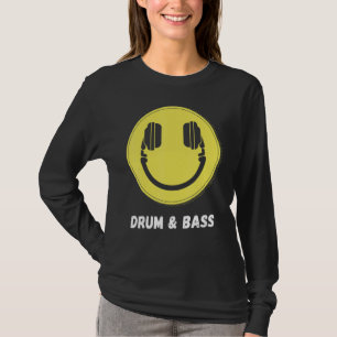 Camiseta Drum and Bass EDM Music DNB