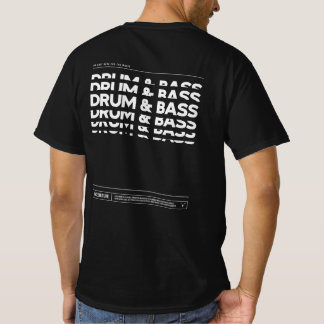 Camiseta Drum & Bass Dance Culture DJ Raving T-shirt Dark