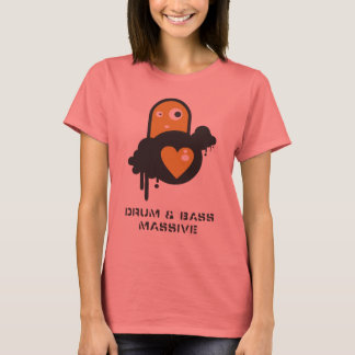 Camiseta Drum N Bass Massive por Ian Diedericks