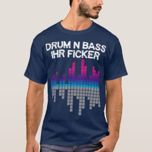 Camiseta Drum N Bass Synth Music Dj 