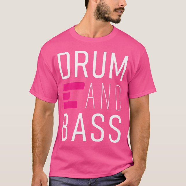 Camiseta Drum N Bass Techno Drum Y Bass Dnb (Anverso)