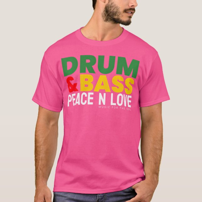 Camiseta Drum Y Bass Dubstep Dnb (Anverso)