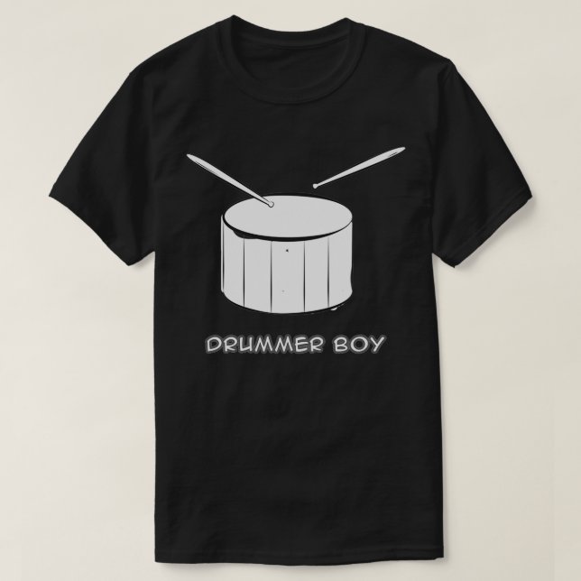 Camiseta Drummer Boy (Diseño del anverso)