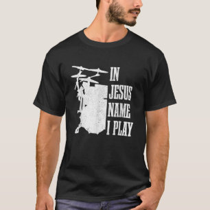 Camiseta Drummer cristiano tambor tamborilero para Jesús