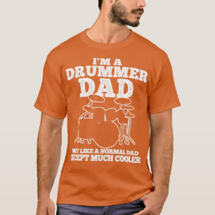 Camiseta Drummer Dad