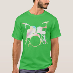 Camiseta Drummer Drums Drumsticks Equipo de músico 7
