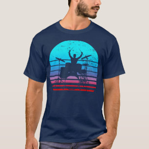 Camiseta Drummer Drums Drumsticks Equipo para músico 10