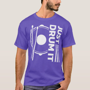 Camiseta Drummer Drums Drumsticks Equipo para músico 13