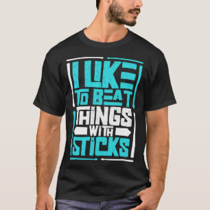 Camiseta Drummer Drums Music Drum Set Drum Instrumento de t
