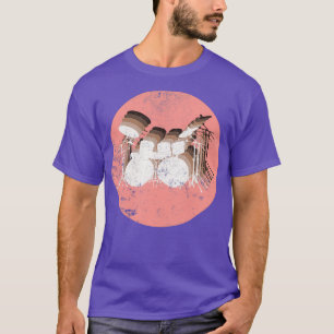 Camiseta Drummer Drumset Retro Vintage Drums Funny Gift (2)