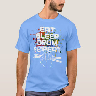Camiseta Drummer Drumsticks Music Gift Drums