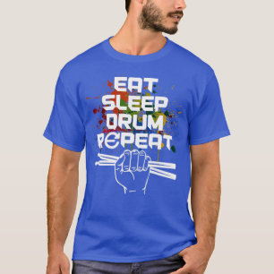 Camiseta Drummer Drumsticks Music Gift Drums