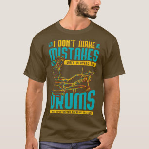 Camiseta Drummer jugador cita a tambor de música
