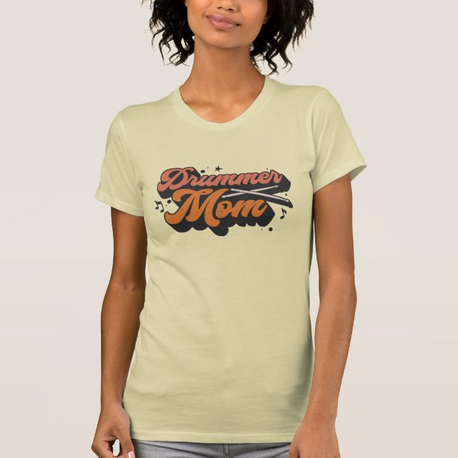 Camiseta Drummer Mom (Anverso)