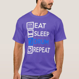 Camiseta Drummer Musical Instrument Music Drums T Shirt