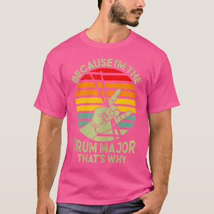 Camiseta Drummer Porque Soy El Mayor Del Tambor