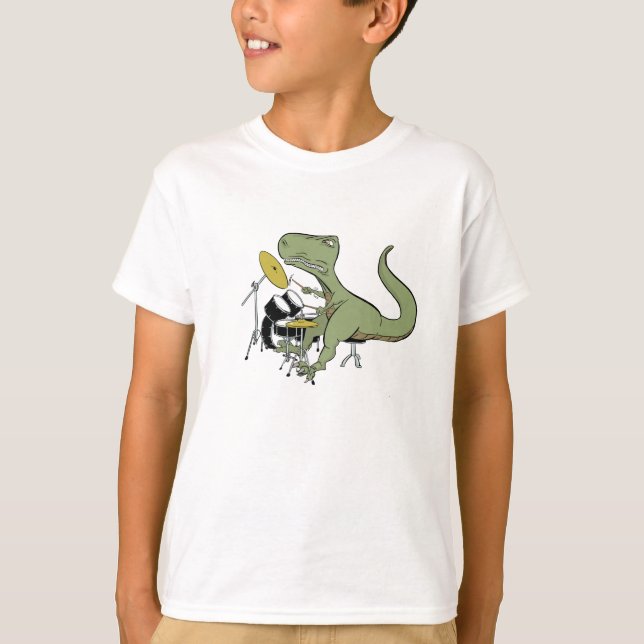 Camiseta Drummer Rex (Anverso)